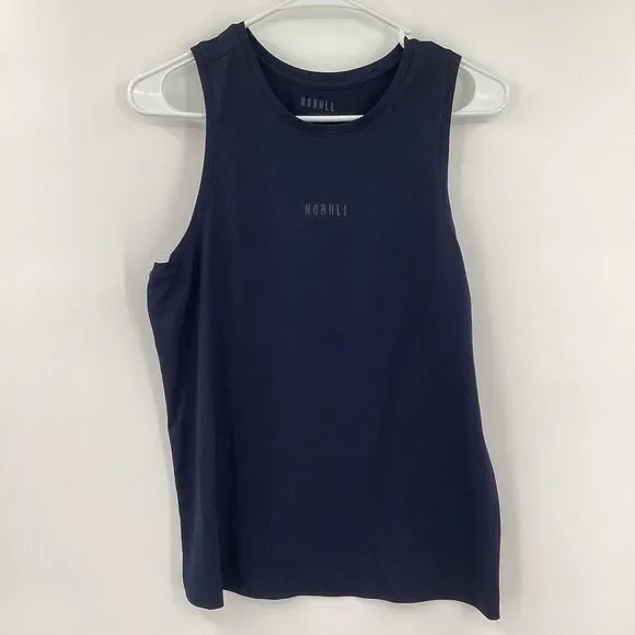 EUC Ladies NOBULL Performance Workout‎ Running Tank - Navy - M - Picture 2 of 7